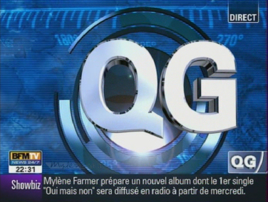 Mylène Farmer bfm tv 27 septembre 2010