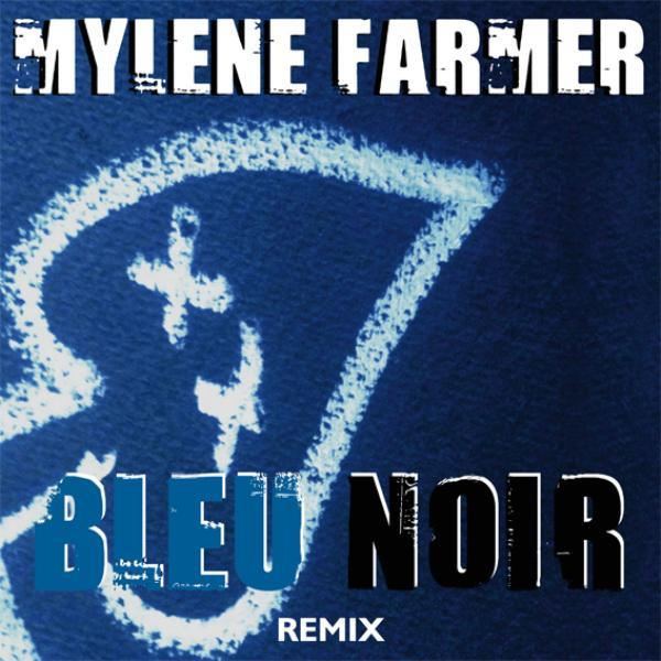 Mylène Farmer Bleu Noir CD Promo Remix