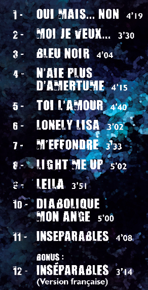 Mylène Farmer Bleu Noir Tracklisting