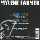 Mylène Farmer Bleu Noir CD Single France