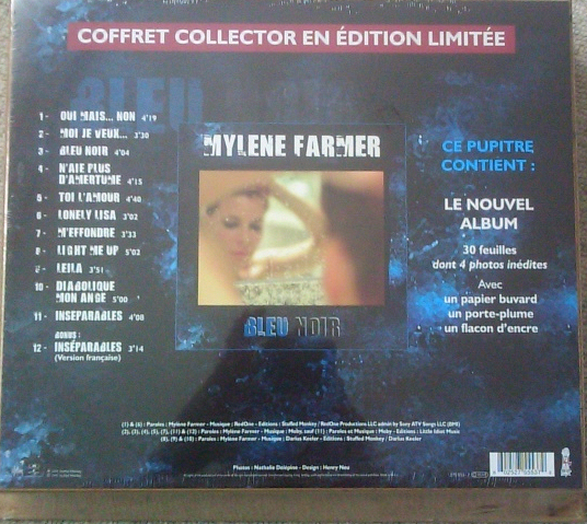 Mylène Farmer Bleu Noir Collector