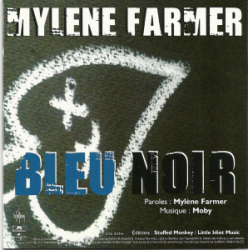 Mylène Farmer Bleu Noir CD Promo