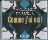 Mylène Farmer Comme j'ai mal CD Maxi