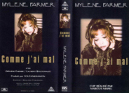 Mylène Farmer & Comme j'ai mal vhs-promo france
