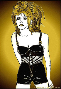 Mylène Farmer Création de fan Dessin par Rudy