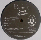 Mylène Farmer Dance Remixes Double 33 Tours France Réédition 2009
