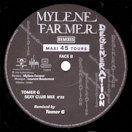 Mylène Farmer Dégénération Maxi 45 Tours Promo France 