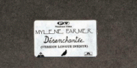 Mylène Farmer Désenchantée VHS Promo Canada