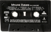 Mylène Farmer Cassette France