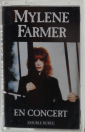 Mylène Farmer En Concert Cassette France Second Pressage