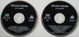 Mylène Farmer En concert Double CD France Second pressage