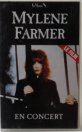 Mylène Farmer En Concert VHS Europe Premier Pressage