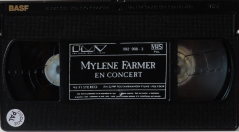 Mylène Farmer VHS Europe Second Pressage
