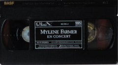 Mylène Farmer VHS France Quatrieme Pressage