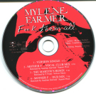Mylène Farmer Fuck them all CD Maxi Europe