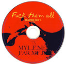 Mylène Farmer Fuck them all CD Promo France