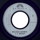 Mylène Farmer & mylene-farmer_jean-louis-murat_regrets_45-tours-france