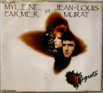 Mylène Farmer & mylene-farmer_jean-louis-murat_regrets_CD Maxi France Second Pressage