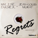 Mylène Farmer & mylene-farmer_jean-louis-murat_regrets_maxi-45-tours-promo-france