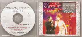 Mylène Farmer & Khaled La poupée qui fait non Live CD Maxi France