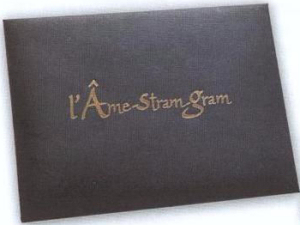 Single L'Âme-Stram-Gram (1999) - CD Promo Luxe