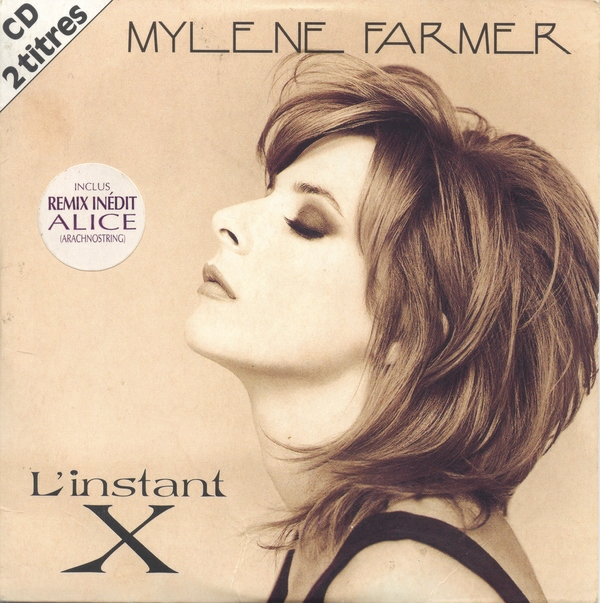 Mylène Farmer - Pochette single L'Instant X