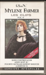 Les clips vol. II - VHS France Deuxième Pressage
