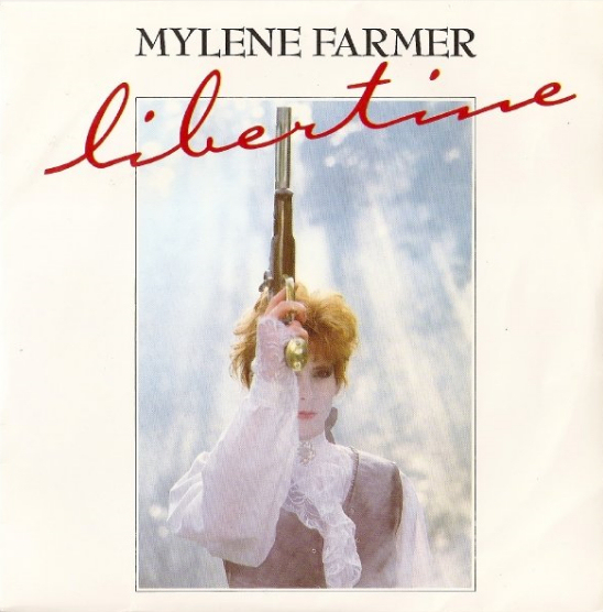 Mylène Farmer - Pochette single Libertine