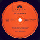 Mylène Farmer Libertine 45 Tours France Second Pressage