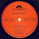 Mylène Farmer Libertine Maxi 45 Tours Promo France