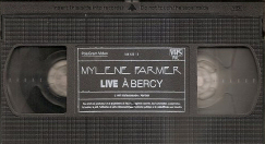 Mylène Farmer Live à Bercy VHS France Second Pressage PAL