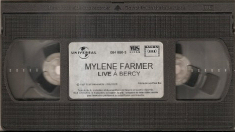 Mylène Farmer Live à Bercy VHS France Troisieme Pressage PAL