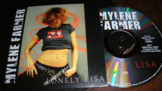 Mylène Farmer Lonely Lisa CD Promo France