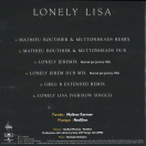 Mylène Farmer Lonely Lisa CD Promo Remixes France N°2