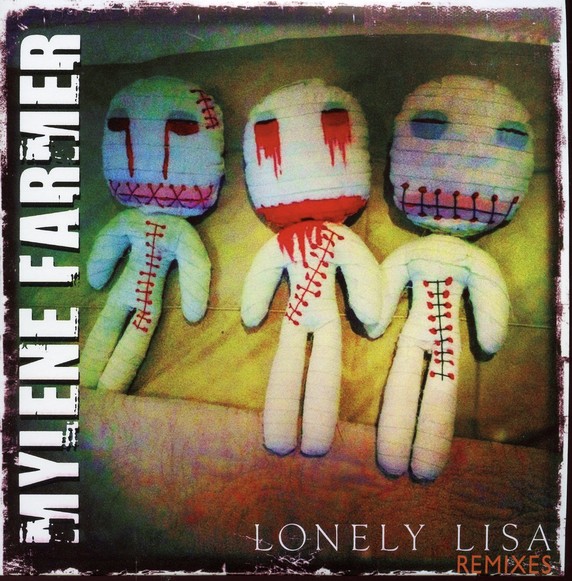 Mylène Farmer Lonely Lisa CD Promo Remixes
