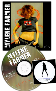 Mylène Farmer Lonely Lisa CD Promo