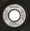 Mylène Farmer Maman a tort 45 Tours France Second Pressage