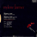 Mylène Farmer Maman a tort 45 Tours France Second Pressage