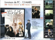 Mylène Farmer Music Videos Plan Promo DVD 1