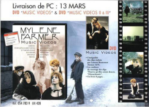 Music Videos - Plan Promo DVD France N°1