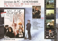 Mylène Farmer Music Videos II & III Plan Promo DVD France 2