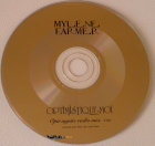 Mylène Farmer Optimistique-moi CD Promo France Opti-Mystic Radio Mix