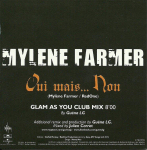 Mylène Farmer Oui mais... Non CD Promo Club Mix France