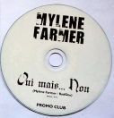Mylène Farmer Oui mais... Non CD Promo Club France