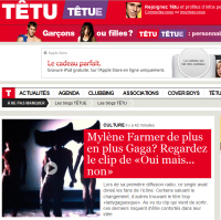 Mylène Farmer Clip Oui mais... Non tetu.com