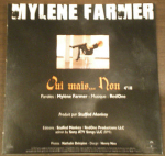 Mylène Farmer Oui mais... Non DVD Promo