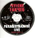 Mylène Farmer Paradis Inanimé Live CD Promo France