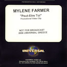 Mylène Farmer Peut-être toi DVD Promo Grèce