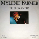 Mylène Farmer Plus Grandir Live Maxi 45 Tours France