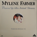 Mylène Farmer & Mylène Farmer Pourvu qu'elles soient douces Maxi 45 Tours Promo France